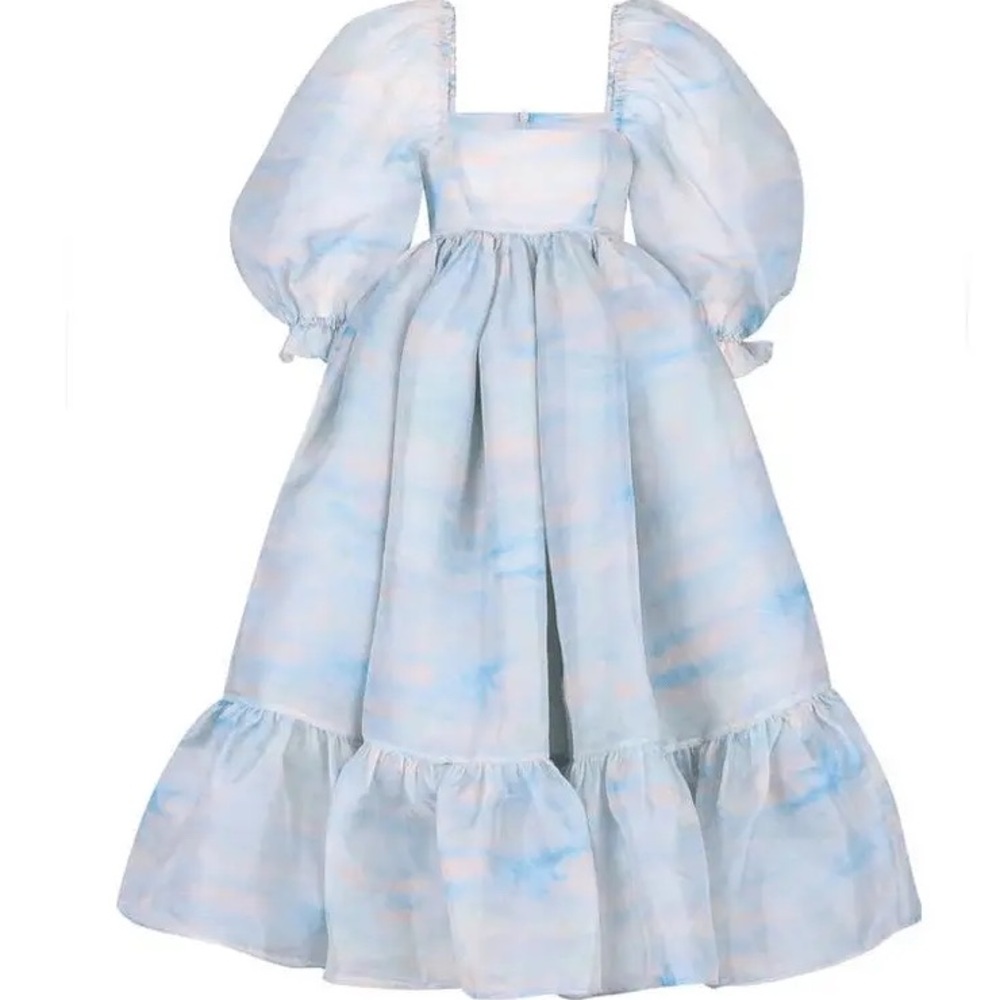 SOLD NWT Selkie Renoir Sky French Puff Dress